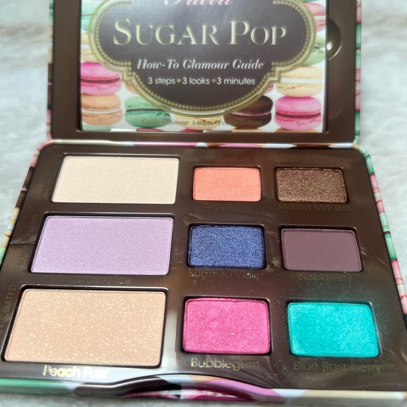 Too Faced Sugar Pop Eyeshadow Palette - Pink, Brown, Cream - Picture 2 of 3